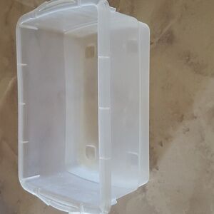 White Plastic Bin